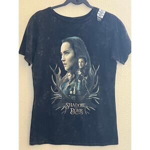 Shadow and Bone Women's Black Tee Shirt Sz S NWTS